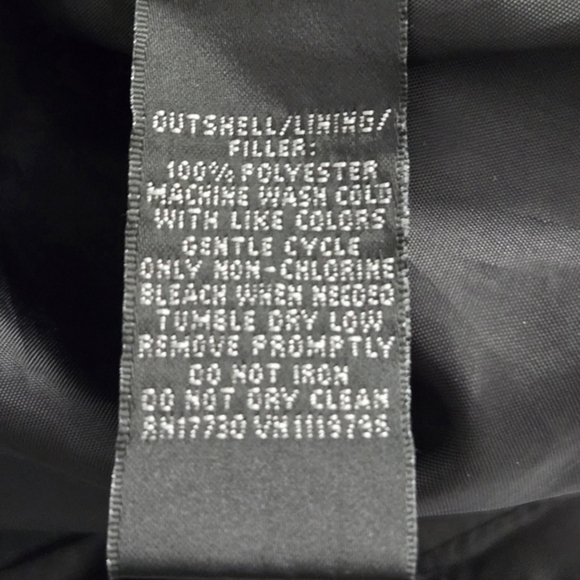 Mossimo Women's Long Black Hooded Puffer‎ Coat Small - Picture 14 of 16